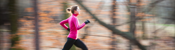 woman running exercise